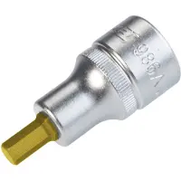 Hazet Dopsleutelbit 986A-1/4 · 1/2 inch (12,5 mm) vierkant hol · Binnen-zeskant-profiel · SW 1/4?