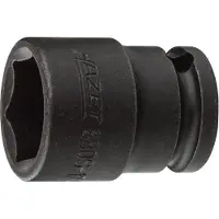 Hazet Krachtdopsleutel 880S-17 · 3/8 inch (10 mm) vierkant hol · Buiten-zeskant-tractieprofiel · SW 17 mm