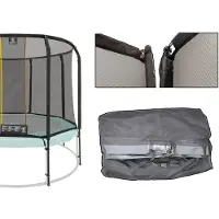 Magic Circle Pro Los veiligheidsnet fiber inside voor trampoline 251 cm met sluis (zonder palen)