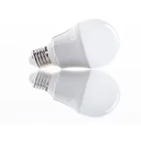 LINDBY LED lamp, E27, 11 W, opaal, 3.000 K, set van 10 E27 11W LED-Lampe, Kunststof, E27 LED-lamp