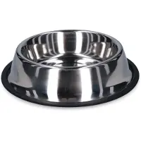 Holland Animal Care Excellent Voer- en drinkbak - Ø23 cm - Voerbak - Drinkbak - Antislip - RVS - 900 ml