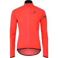 Agu Fietsjack Women Rain Jacket Essential Safety Red-M