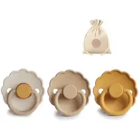 Frigg Daisy T2 - chamomille, croissant, honey gold + Bolletoet speenzakje - 6-18 maanden