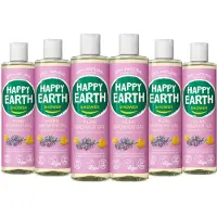 Happy Earth 6x 100% Natuurlijke Douchegel Lavender Ylang 300 Ml
