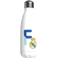 Real Madrid Roestvrij Staal Gepersonaliseerde Fles Met De Letter F 550ml