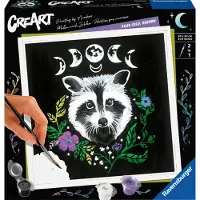 Ravensburger Pixie Cold Edition Raccoon - Schilderen op nummer voor volwassenen
