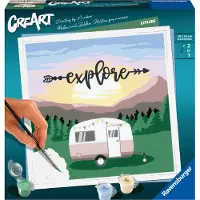 Ravensburger Explore - Schilderen op nummer voor volwassenen