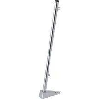 Talamex Flag Pole With Base Zilver 35 cm