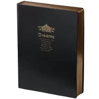 Kalpa D6030 Dreams A4 vintage lederen dagboek Extra vinkje goud trim