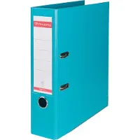 Pergamy Ordner A4 80 mm PP turkoois - 3 stuks