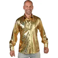 Coppens Hemd hologram goud | Maat S