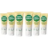 Happy Earth 6x Baby & Kids 100% Natuurlijke Voedende Crème 75 ml