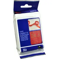 Brother TZe-RW54 tape goud op wijnrood 24 mm (origineel)