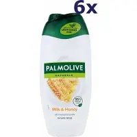 Palmolive 6x Palmolive Douchegel - Honing & Melk 250 ml