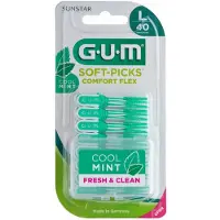 Gum 6x Soft-Picks Comfort Flex Mint Large 40 stuks