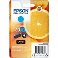 Epson Inktcartridge 33XL (C13T33624012) Cyaan Hoge capaciteit