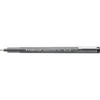 Staedtler - Artist Series - pigment liner - fineliner - zwart - 0.6 mm - 10 stuks