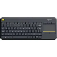 Logitech K400 Plus Wireless Touch Zwart Azerty