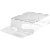 BakkerElkhuizen Q-riser Q-Riser Monitorstandaard 365 x 130 x 330 mm Transparant