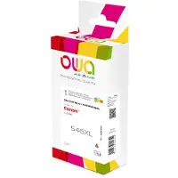 OWA CL-546XL Compatibel Canon Inktcartridge Cyaan, Magenta, Geel
