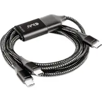 Club 3D CAC-1527 USB-C-kabel USB-C stekker 1.83 m Zwart