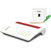 FRITZ! Box 5530 SFP XGS-PON - Draadloze Router - WiFi Versterker - Dual-Band - WiFi 6