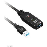 Club 3D CAC-1404 USB-kabel USB 3.2 Gen1 RJ45 5.00 m Zwart
