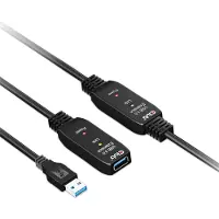 Club 3D CAC-1405 USB-kabel USB 3.2 Gen1 USB-C stekker 10.00 m Zwart