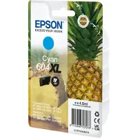 Epson 604XL - Inktcartridge - Origineel - Hoge capaciteit - Cyaan