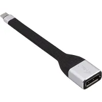ITEC i-tec C31FLATDP60HZ, 0,11 meter, USB Type-C, DisplayPort, mannelijk, vrouwelijk, 3840 x 2160 pixels