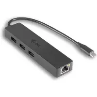 I-Tec USB-C Slim 3-Port HUB met Gigabit Ethernet Adapter