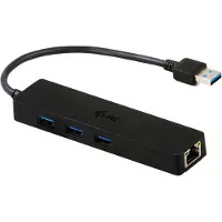 I-Tec USB 3.0 Slim HUB 3 Port met Gigabit Ethernet Adapter