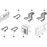 Lenovo 7XH7A06254, Server accessoires, Zwart