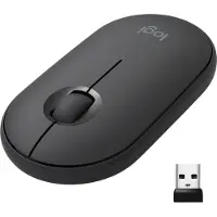 Logitech Pebble M350 Draadloze muis - Graphite