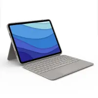 Logitech Combo Touch Apple iPad Pro 11" (2022/2021/2020) Toetsenbord Hoes AZERTY Beige
