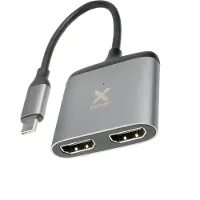Xtorm USB-C Hub 2x HDMI - Grijs