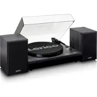 Lenco LS-301BK Platenspeler Bluetooth + Speakers