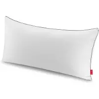 Blumtal Kussen Uno - Hoofdkussen met aanpasbare vulling - 100 % Microvezel - 40 x 80cm - Met Bies