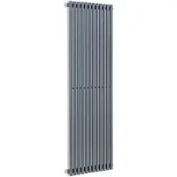Besoa Delgado 160 x 45 radiator 822W warmwater 1/2" 8-20m² grijs