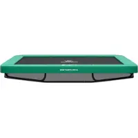 Magic Circle Pro Rechthoekige Ingraaf Trampoline Groen 214 x 305 cm