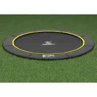 Magic Circle Pro Flat to the Ground Trampoline Black 410 cm