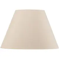 Duolla Kap Pseudosofia voor vloerlamp ecru/structuur, crème / amber, Textiel / Stof / Zijde