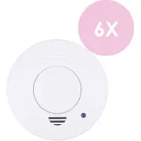 Smartwares Europe Rookmelder - 85dB - 6 stuks