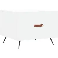 vidaXL Salontafel 50x50x40 cm bewerkt hout wit