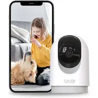 Calex Indoor Pan & Tilt Camera - Wifi Beveiligingscamera voor Binnen - 2K