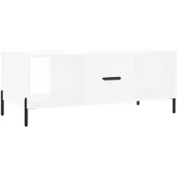 vidaXL Salontafel 102x50x40 cm bewerkt hout wit