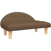 vidaXL Hondenmand 70x52x30 cm stof bruin