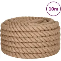 vidaXL Touw 10 m lang 40 mm dik jute