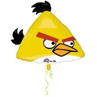 Amscan - Folie Super Shape Angry Bird Geel