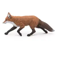 Papo Figurine Vos - - HET WILD LEVEN - Wit - Multicolor